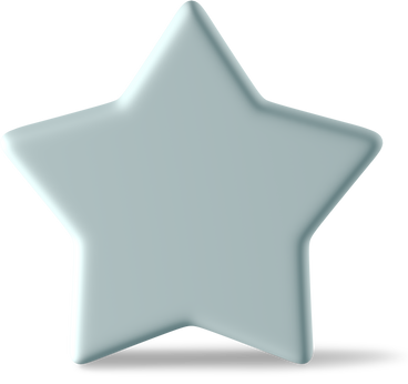 3d-business-pastel-blue-star-standing